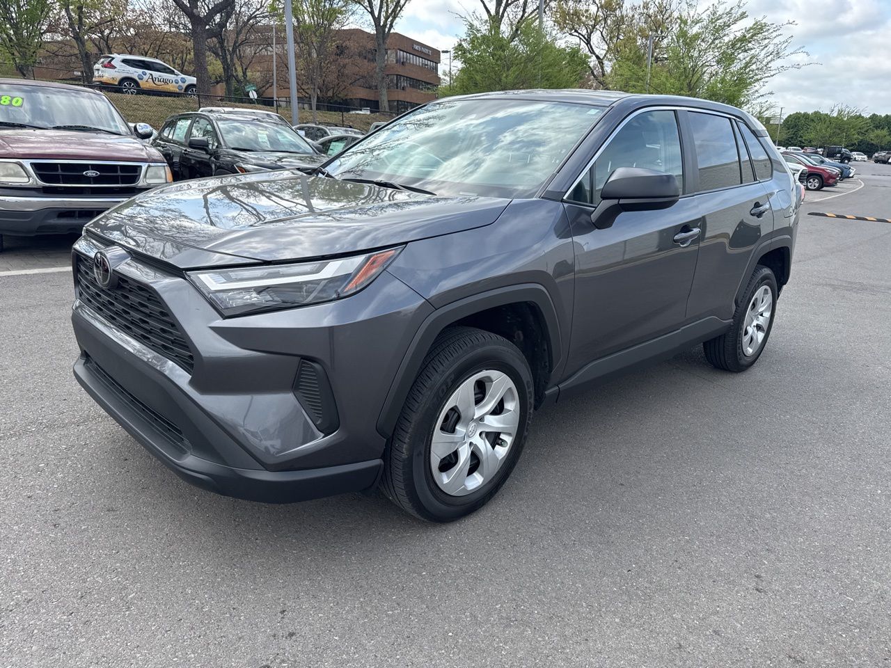 Magnetic Gray Metallic 2024 Toyota RAV4 LE FWD SUV / Crossover Front-Wheel Drive 8-Speed Automatic