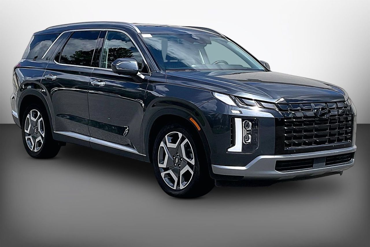 Gray (Steel Graphite) 2024 Hyundai Palisade SUV / Crossover All-Wheel Drive 8-Speed Automatic