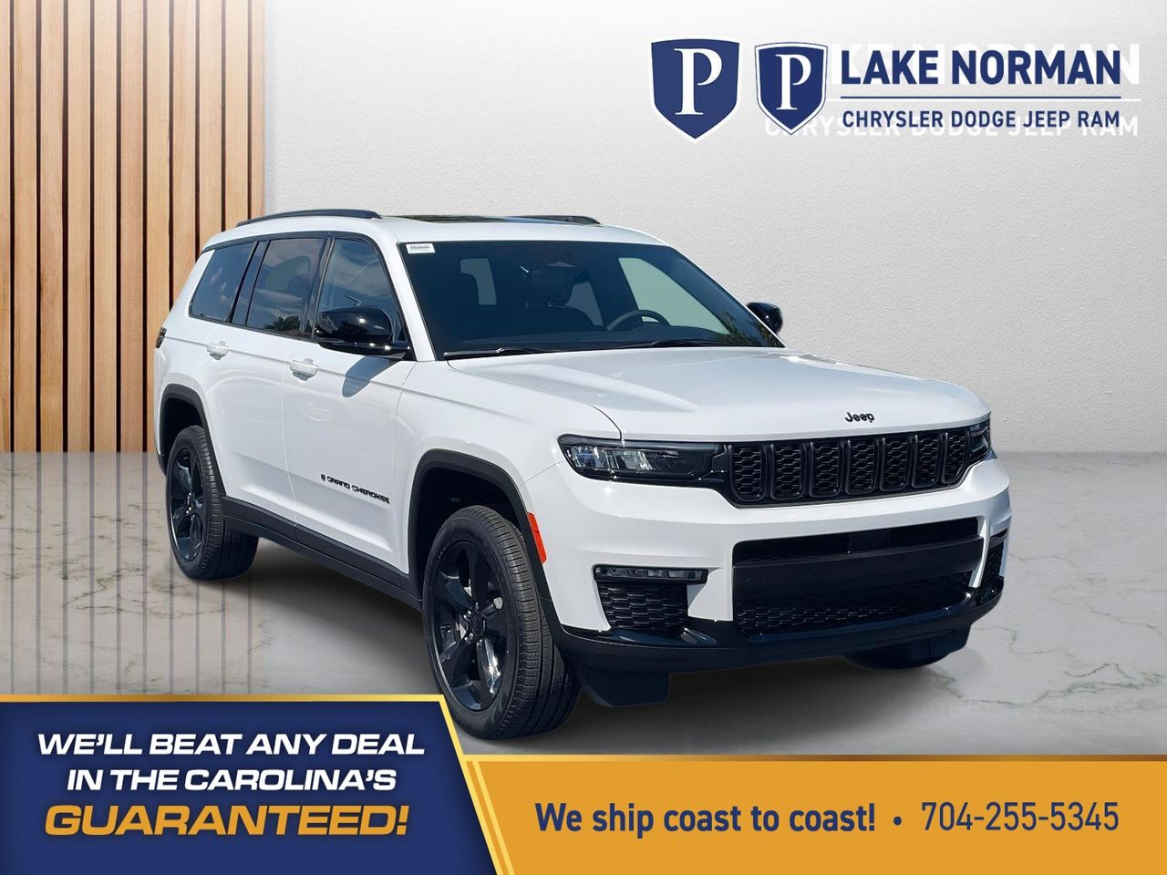 Bright White Clearcoat 2025 Jeep Grand Cherokee L Limited RWD SUV / Crossover 4X2 8-Speed Automatic