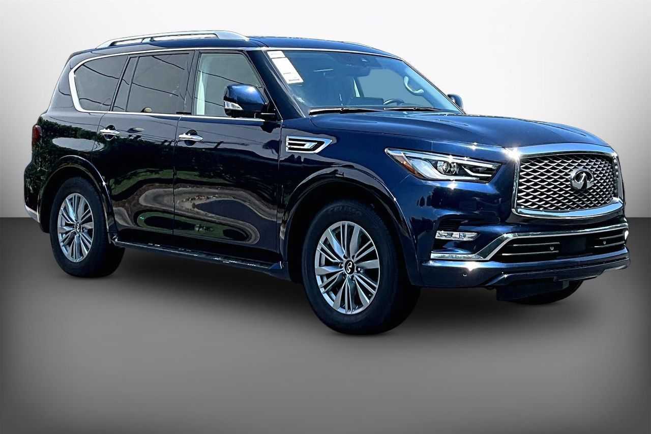 Hermosa Blue 2024 INFINITI QX80 SUV / Crossover All-Wheel Drive 7-Speed Automatic