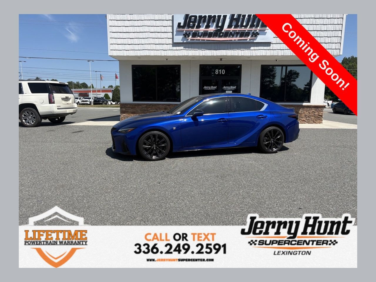 Blue 2025 Lexus IS 350 F Sport Design RWD Sedan Rear-Wheel Drive 8-Speed Automatic