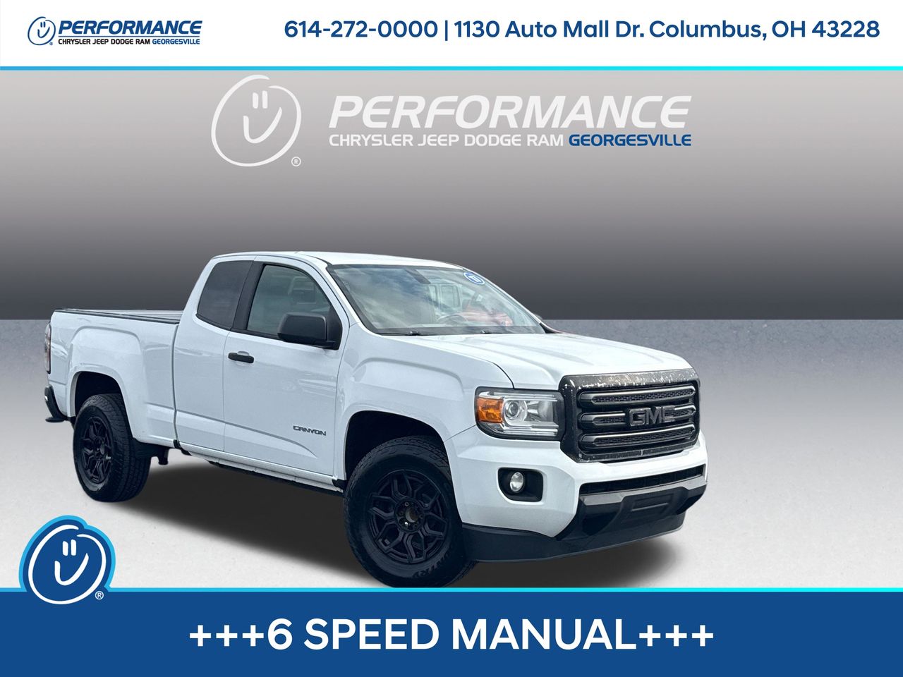 9220 2017 GMC Canyon SL Ext. Cab LB Pickup Truck 4X2 6-Speed Manual