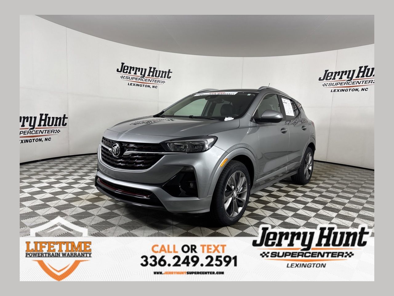 Moonstone Gray Metallic 2023 Buick Encore GX SUV / Crossover Front-Wheel Drive Continuously Variable Transmission