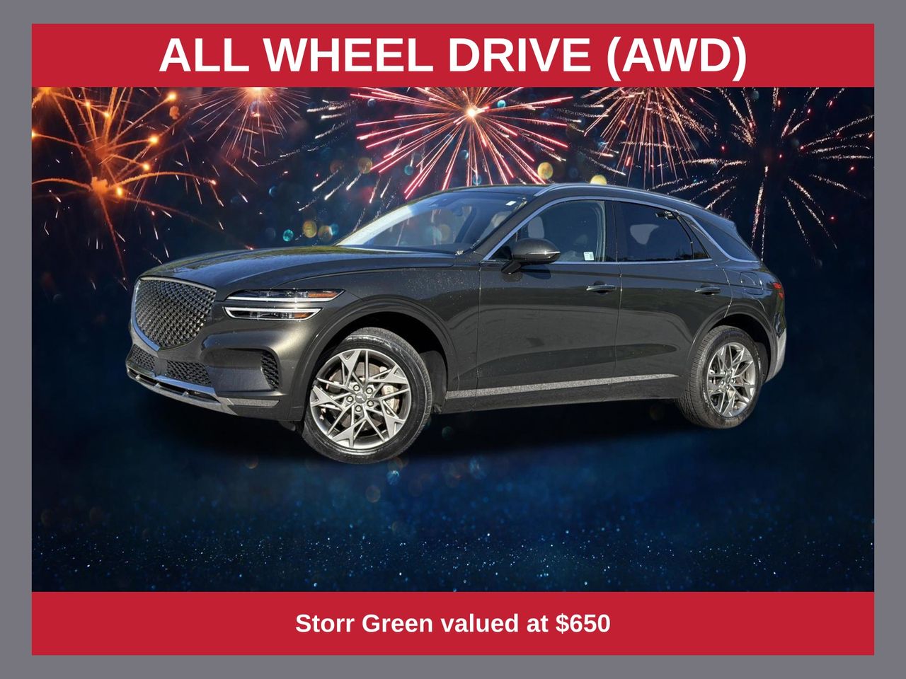 Storr Green 2025 Genesis GV70 SUV / Crossover All-Wheel Drive 8-Speed Automatic