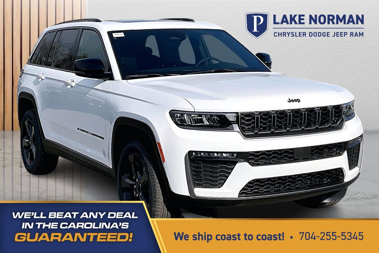 Bright White Clearcoat 2026 Jeep Grand Cherokee SUV / Crossover Four-Wheel Drive 8-Speed Automatic