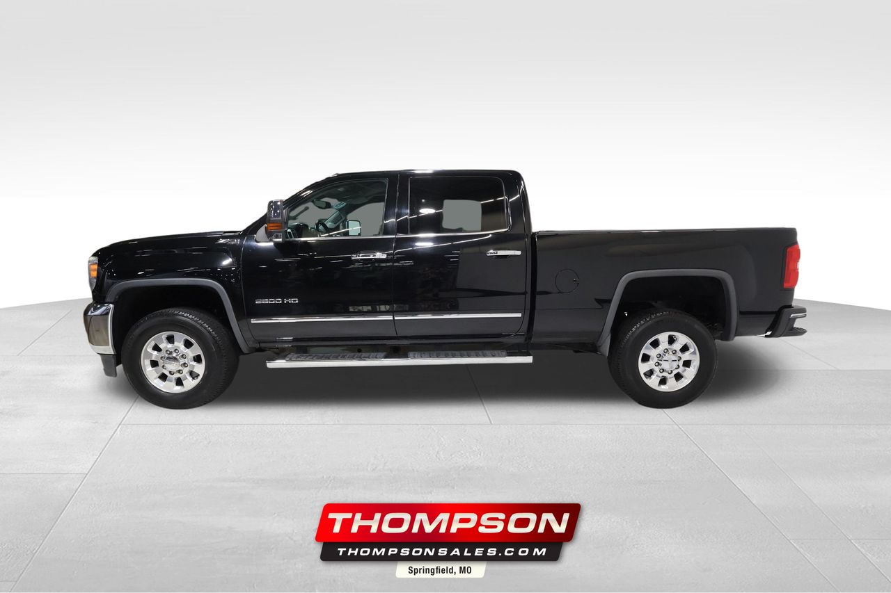 Onyx Black 2015 GMC Sierra 2500HD SLT Crew Cab SB 4WD Pickup Truck Four-Wheel Drive 6-Speed Automatic