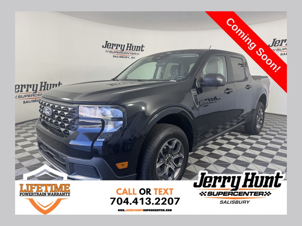 Shadow Black 2026 Ford Maverick Pickup Truck Front-Wheel Drive 8-Speed Automatic