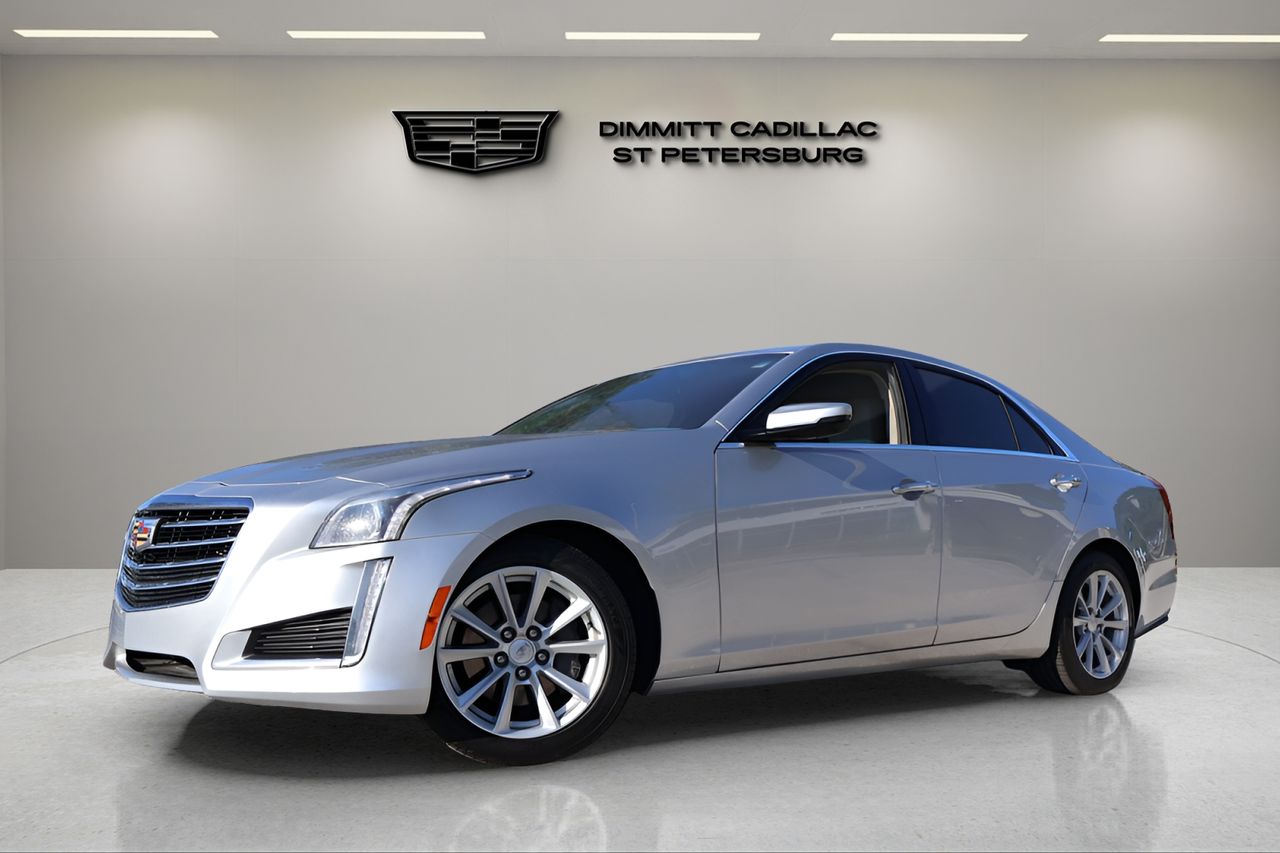 Radiant Silver Metallic 2018 Cadillac CTS 2.0T RWD Sedan Rear-Wheel Drive 8-Speed Automatic