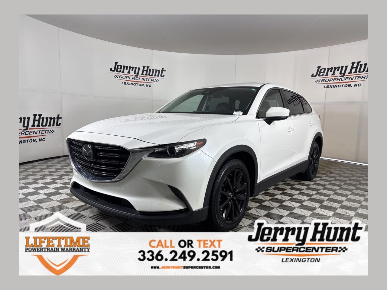 Snowflake White Pearl Mica 2023 Mazda CX-9 Touring Plus AWD SUV / Crossover All-Wheel Drive 6-Speed Automatic