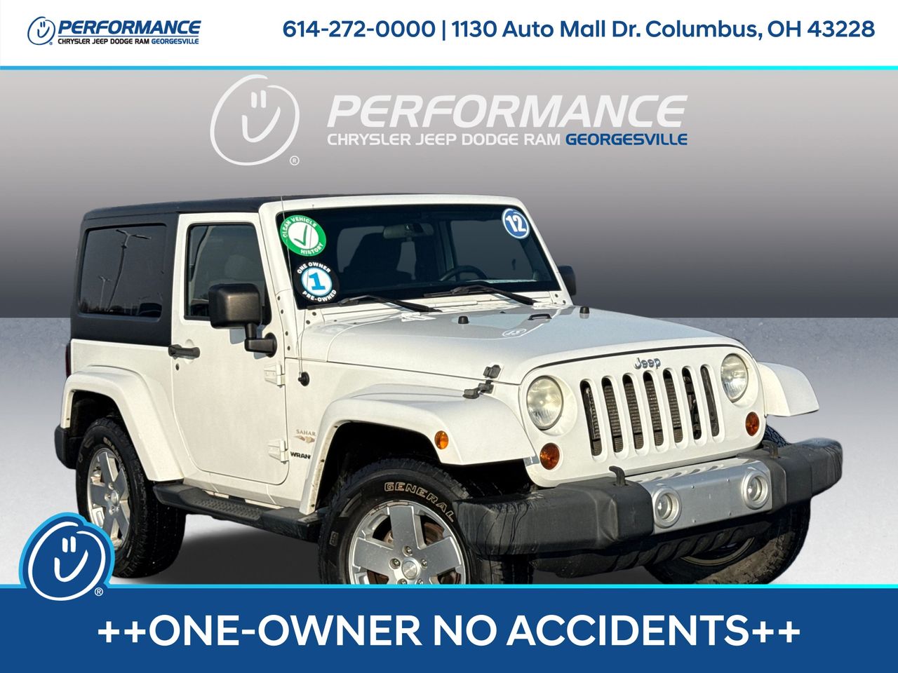 2012 Jeep Wrangler Sahara 4WD