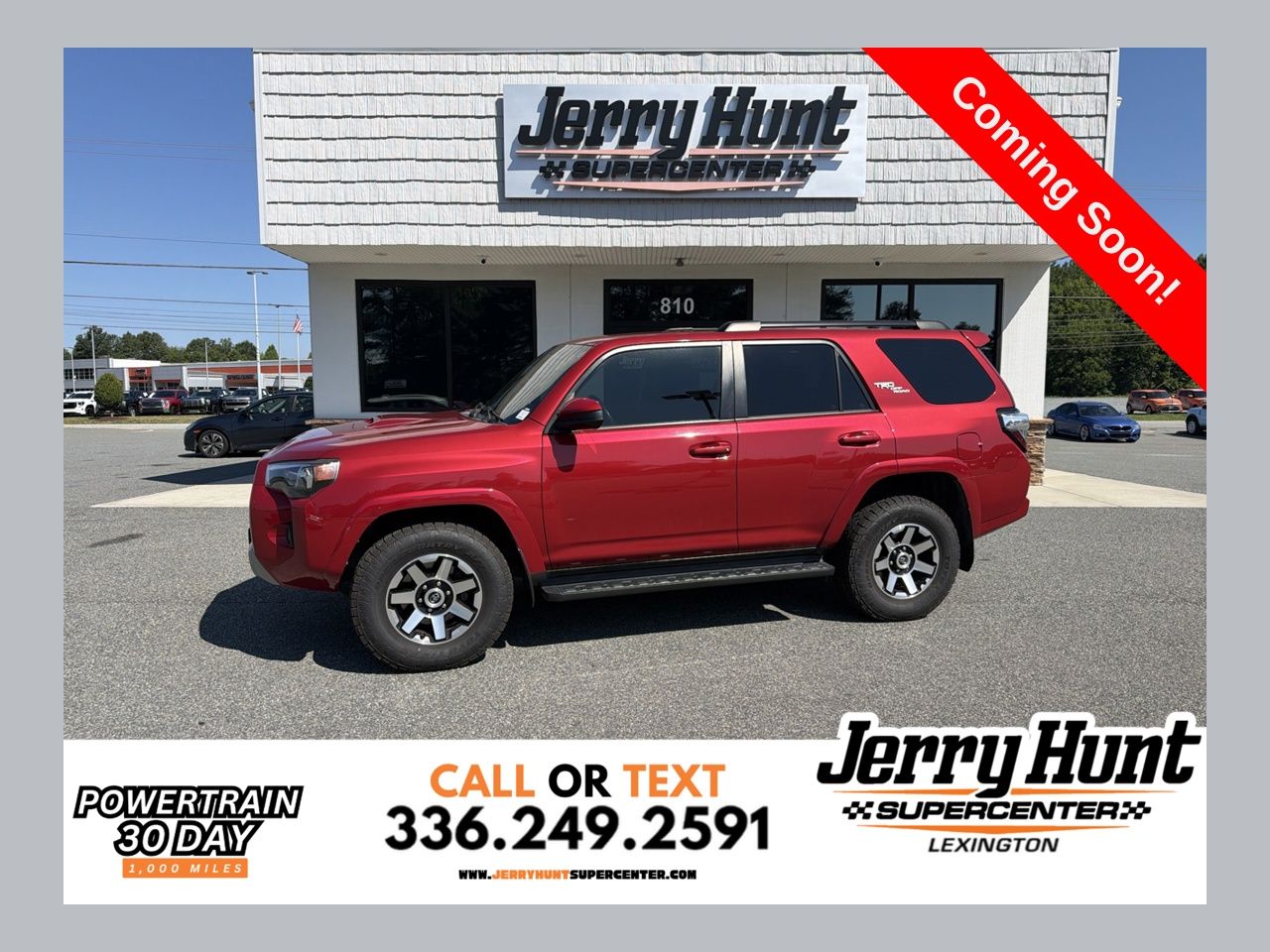 Barcelona Red Metallic 2021 Toyota 4Runner SUV / Crossover Four-Wheel Drive 5-Speed Automatic Overdrive