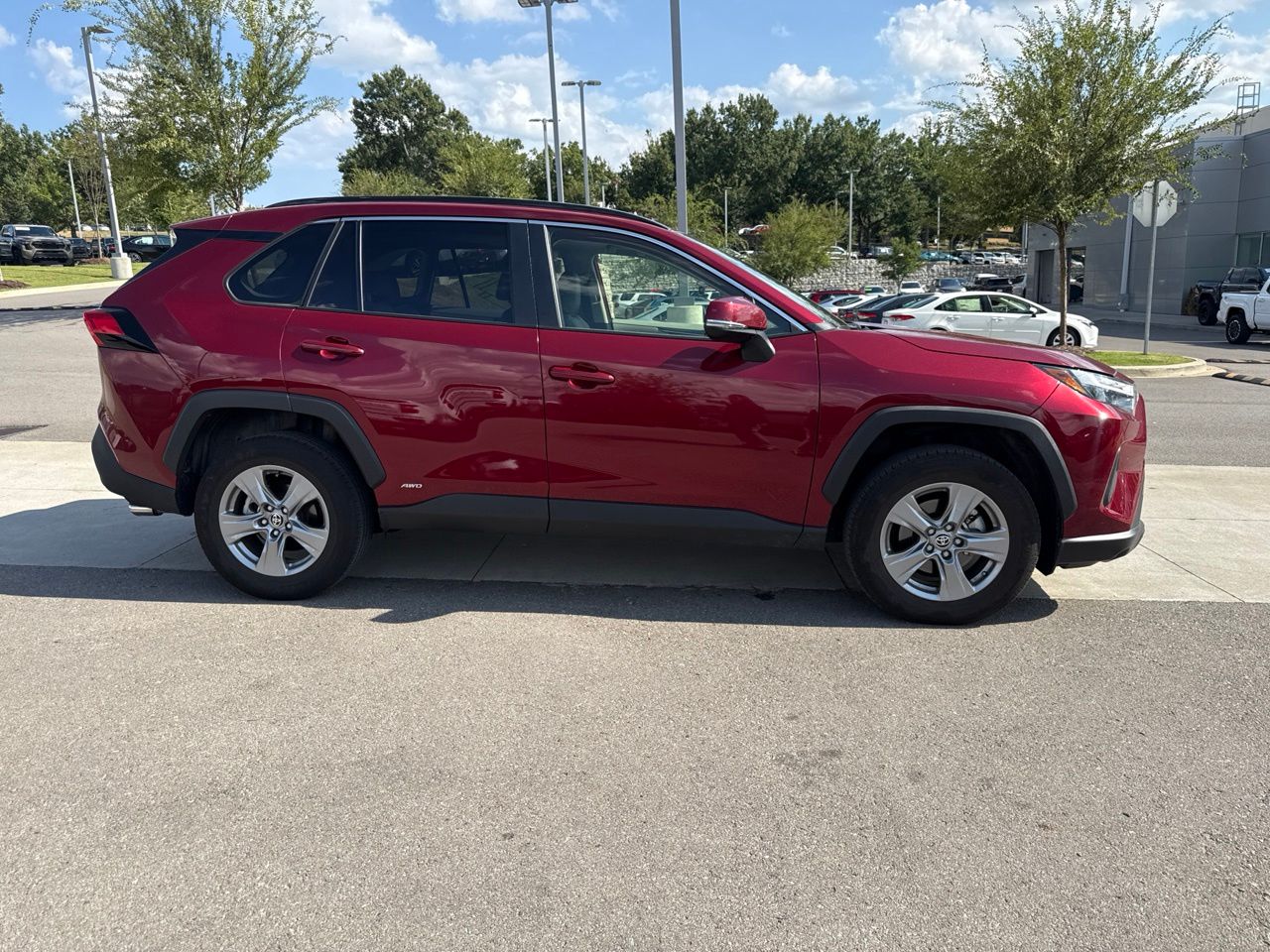 Certified Used 2025 Red Toyota XLE image 4