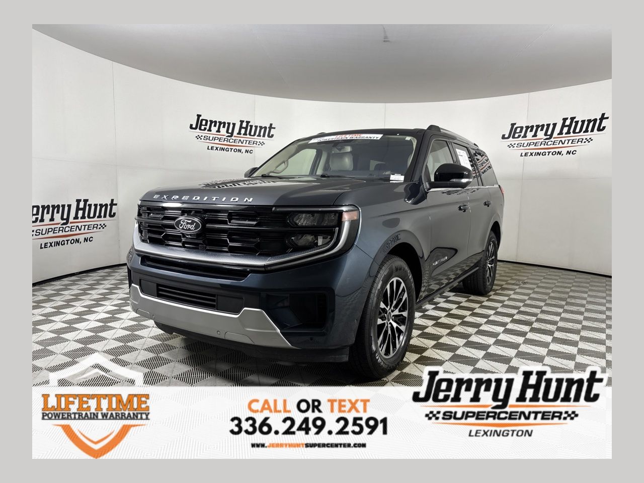 Blue Metallic 2025 Ford Expedition SUV / Crossover Four-Wheel Drive Automatic