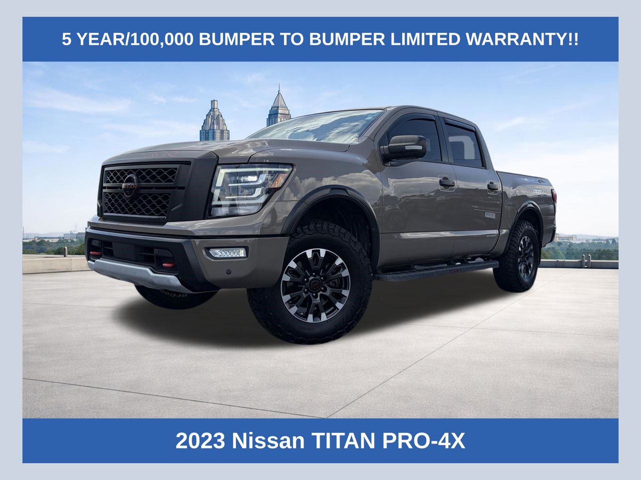 Baja Storm 2023 Nissan Titan Pickup Truck Four-Wheel Drive 9-Speed Automatic