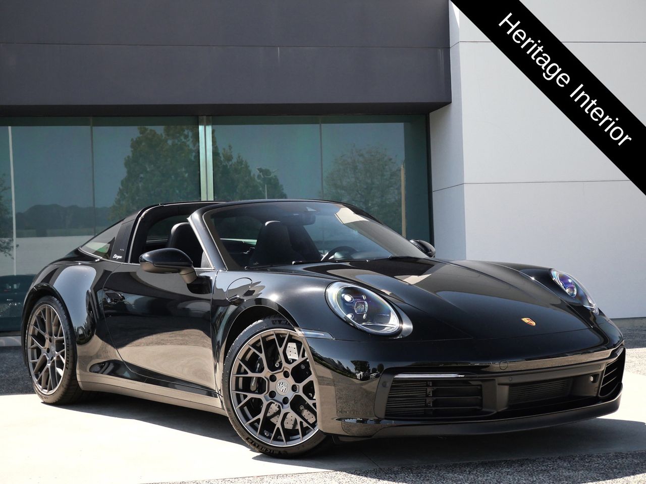 Black 2022 Porsche 911 Convertible All-Wheel Drive 