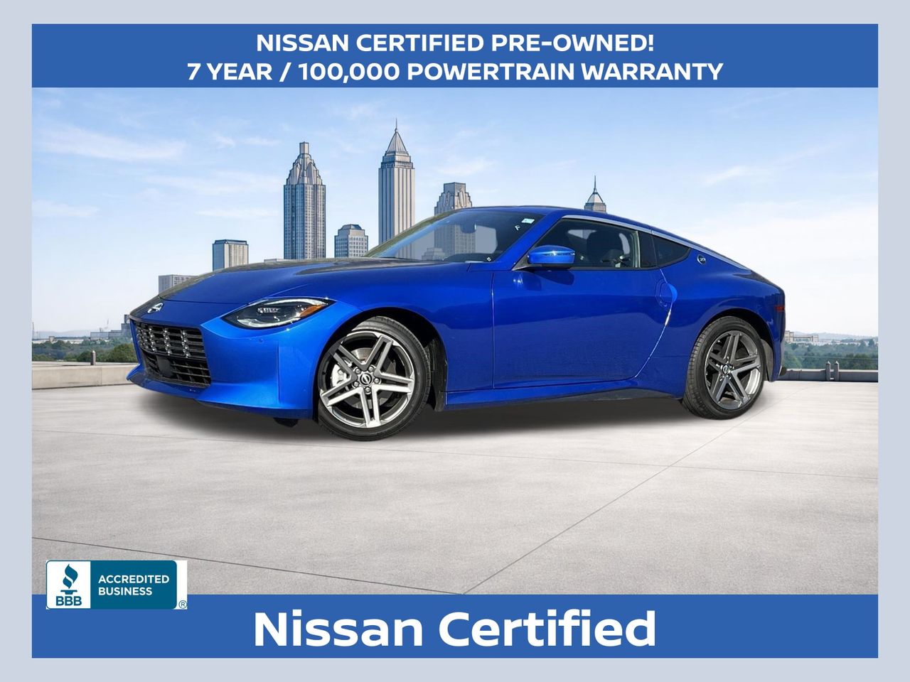 Bayside Blue Quad Coat 2025 Nissan Z Sport RWD Coupe Rear-Wheel Drive 9-Speed Automatic