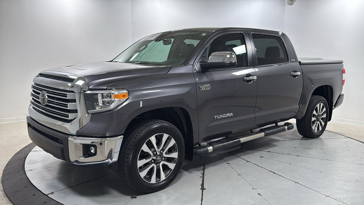 Magnetic Gray Metallic 2021 Toyota Tundra Limited CrewMax 4WD Pickup Truck Four-Wheel Drive 6-Speed Automatic