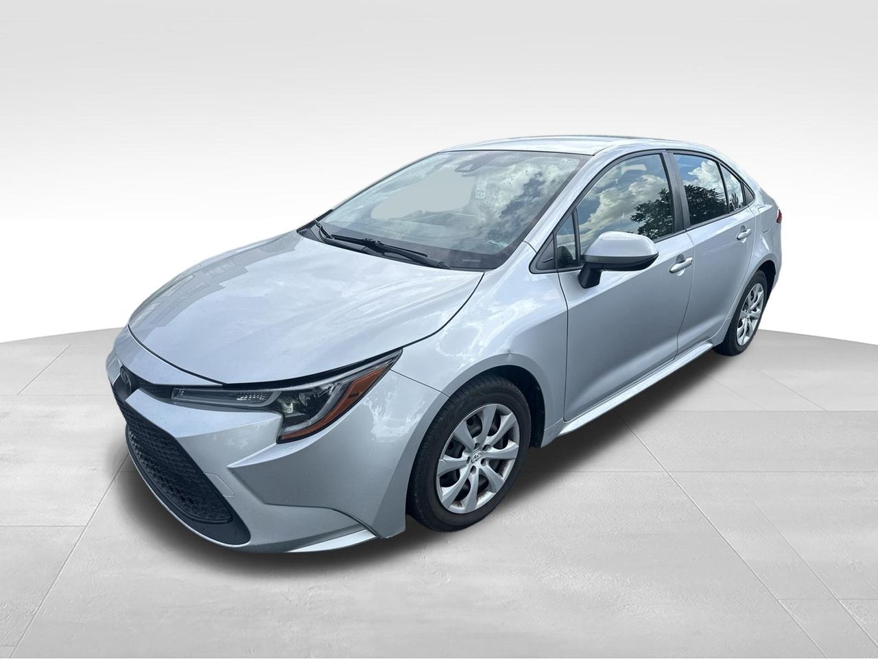 Classic Silver Metallic 2020 Toyota Corolla Sedan Front-Wheel Drive Continuously Variable Transmission