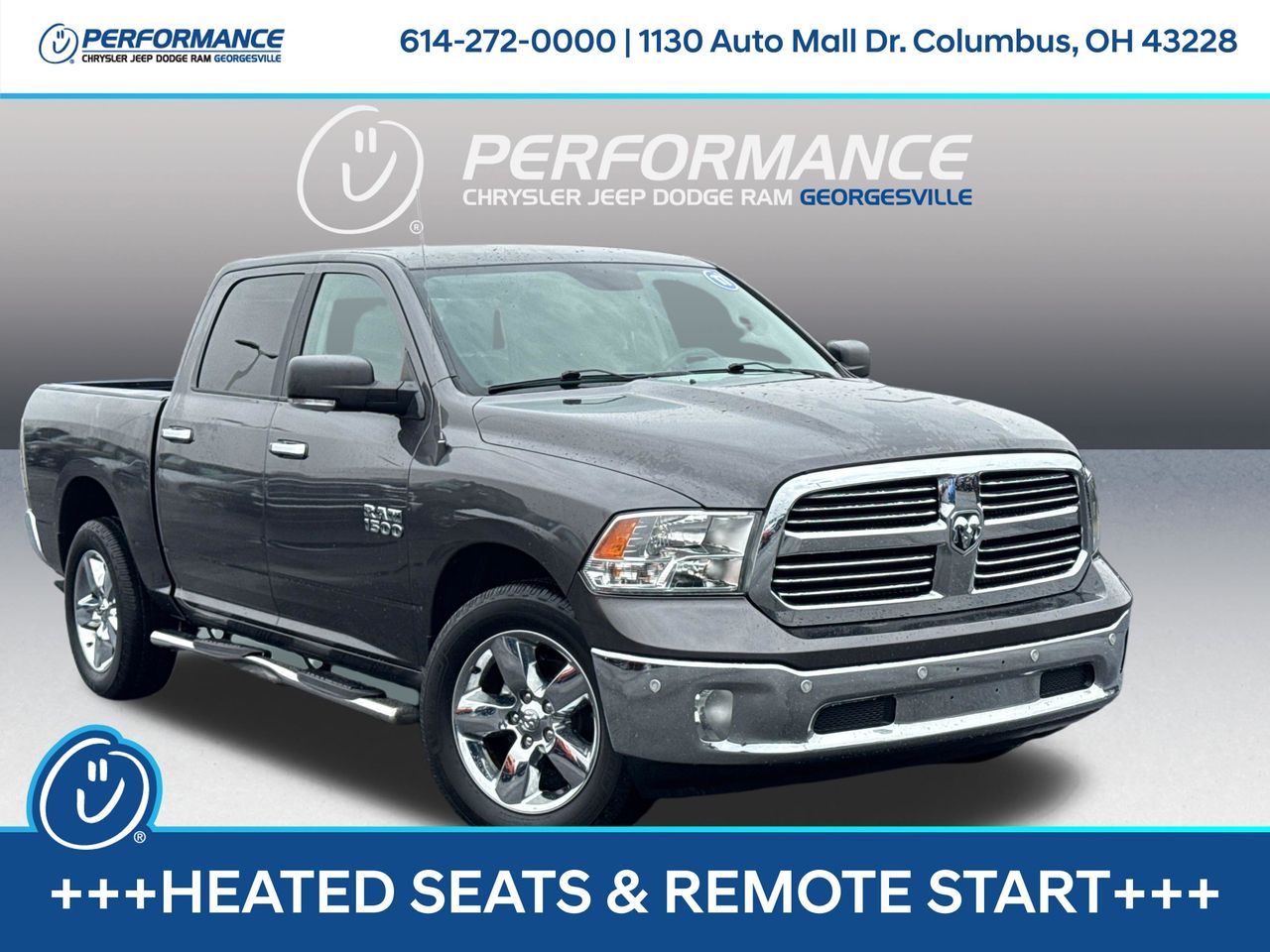 2017 RAM 1500 Big Horn Crew Cab 4WD