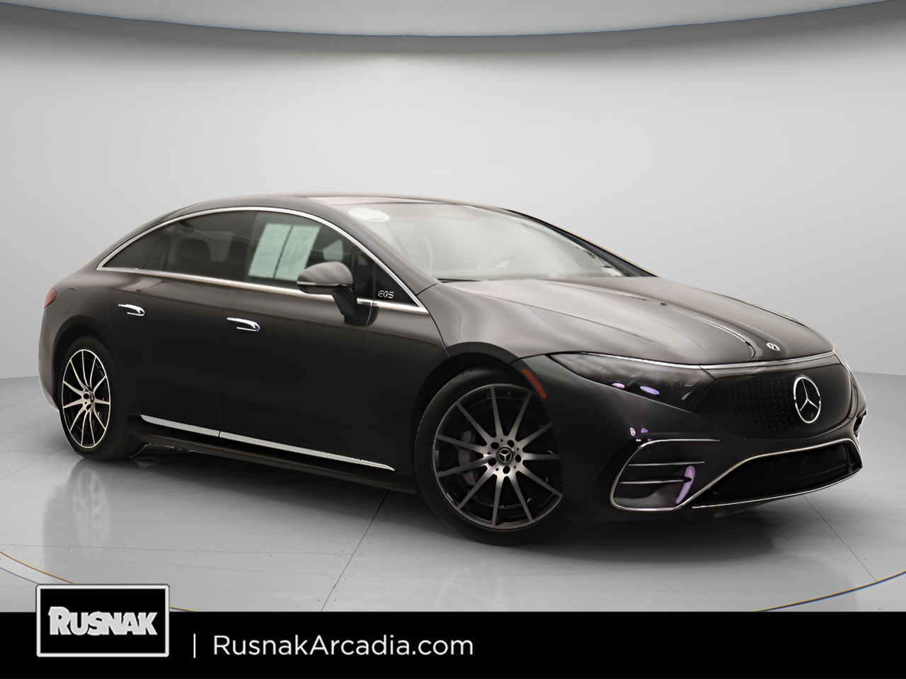 Graphite Gray Metallic 2023 Mercedes-Benz EQS 580 4MATIC AWD Sedan All-Wheel Drive 1-Speed Automatic