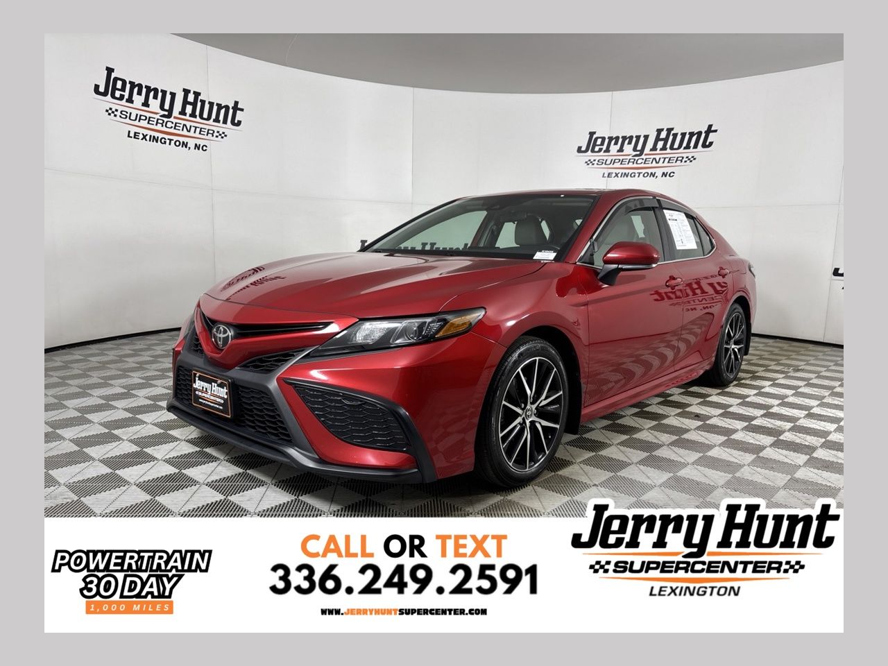 Red 2021 Toyota Camry Sedan All-Wheel Drive 8-Speed Automatic