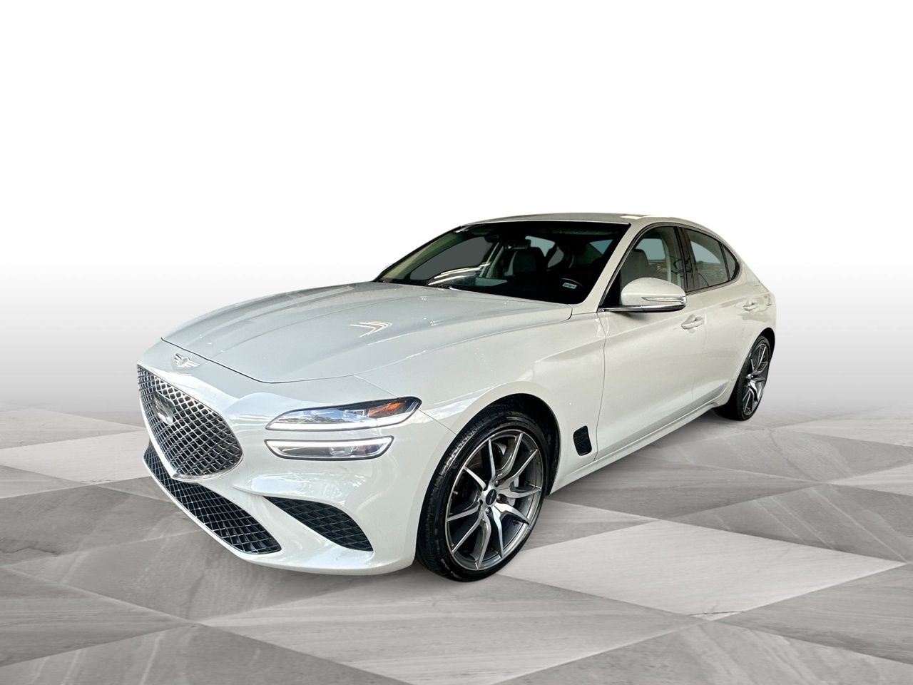 Vatna Gray 2026 Genesis G70 Sedan All-Wheel Drive 8-Speed Automatic