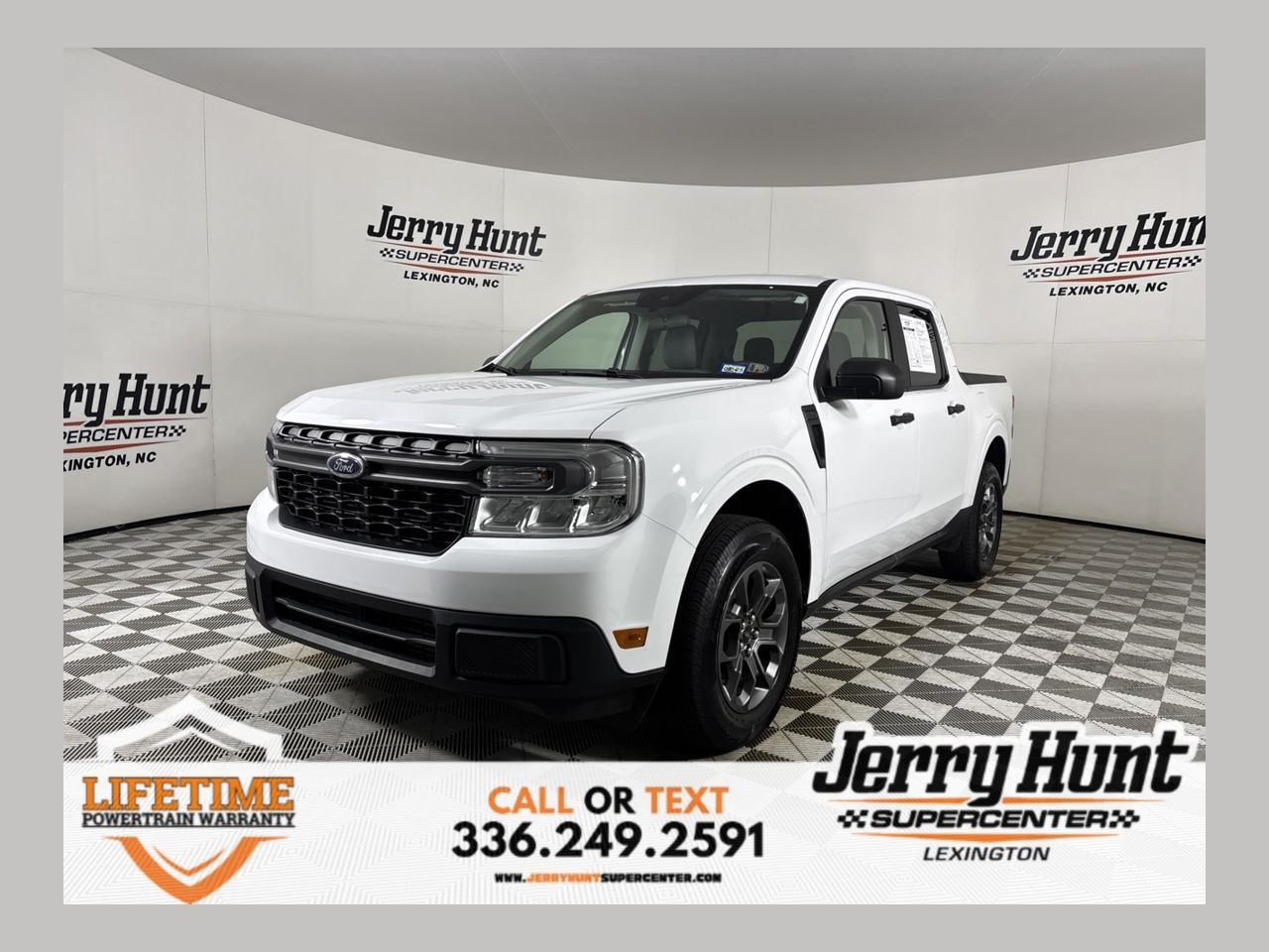 Oxford White 2024 Ford Maverick Pickup Truck All-Wheel Drive 8-Speed Automatic