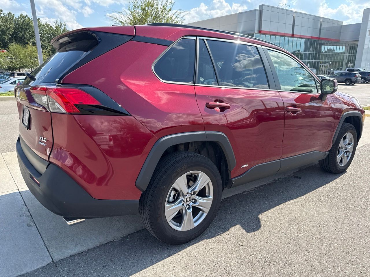 Certified Used 2025 Red Toyota XLE image 5