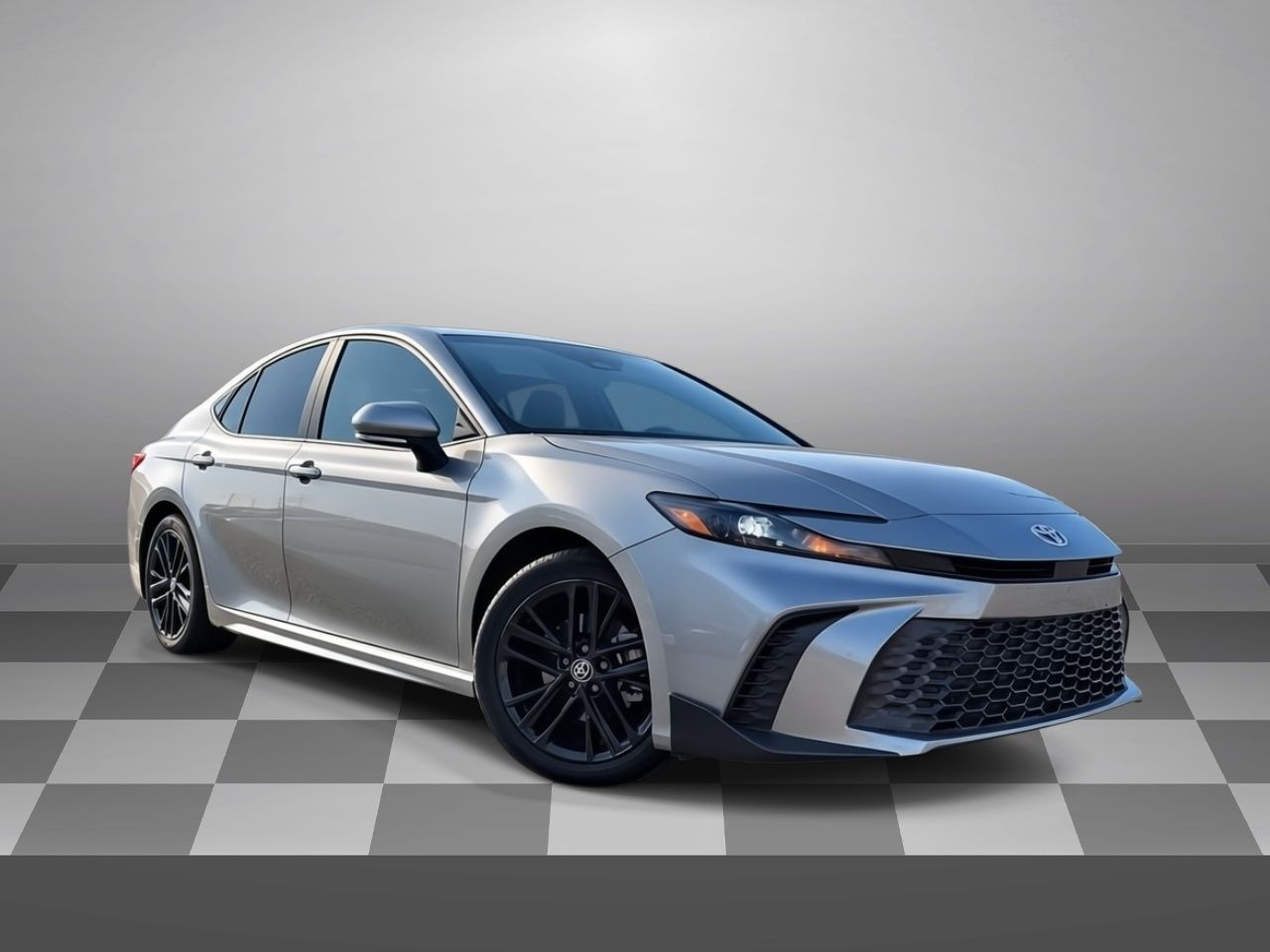 Gray 2025 Toyota Camry Sedan Front-Wheel Drive Continuously Variable Transmission