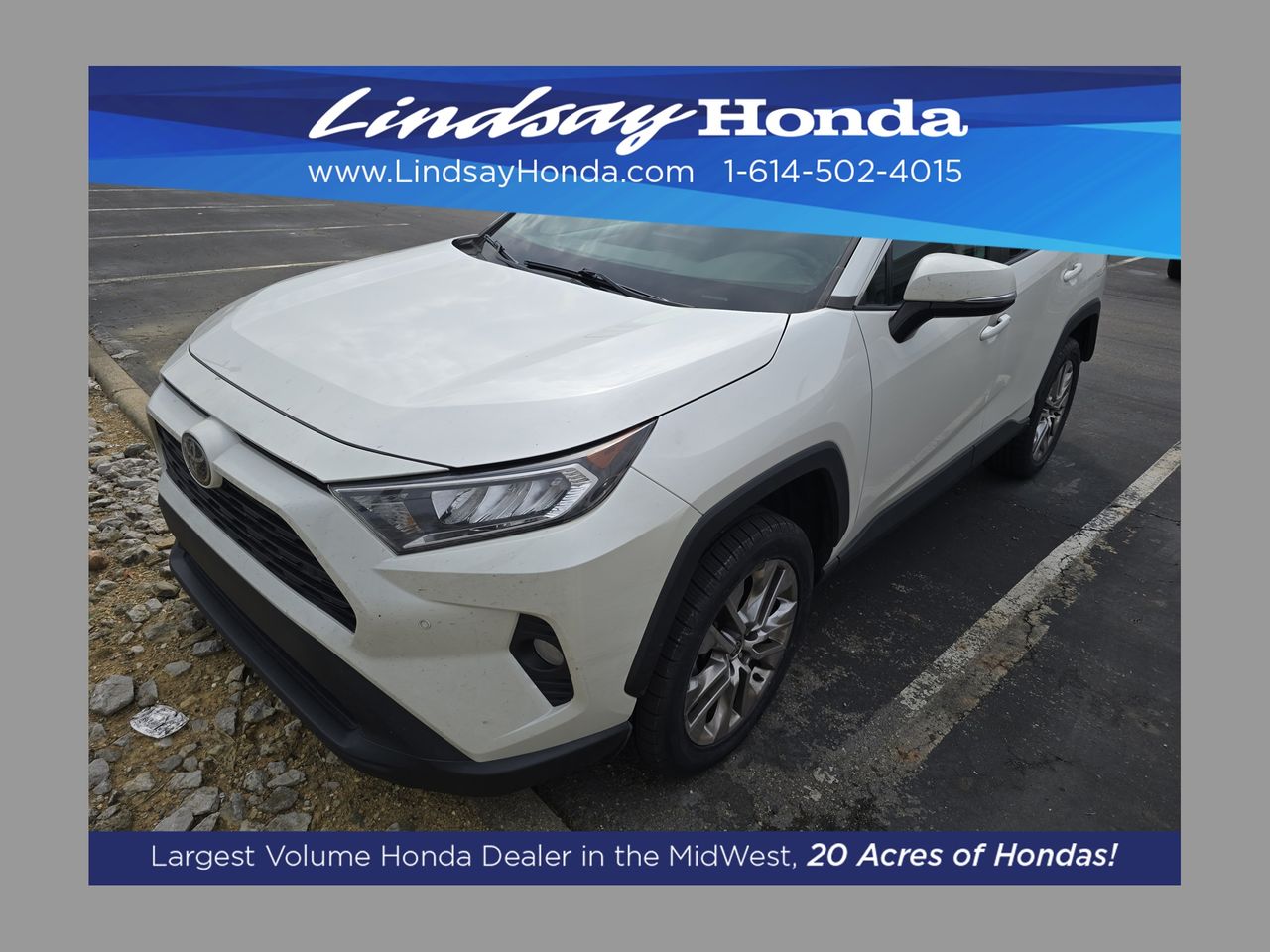 White (Blizzard Pearl) 2021 Toyota RAV4 SUV / Crossover All-Wheel Drive 8-Speed Automatic