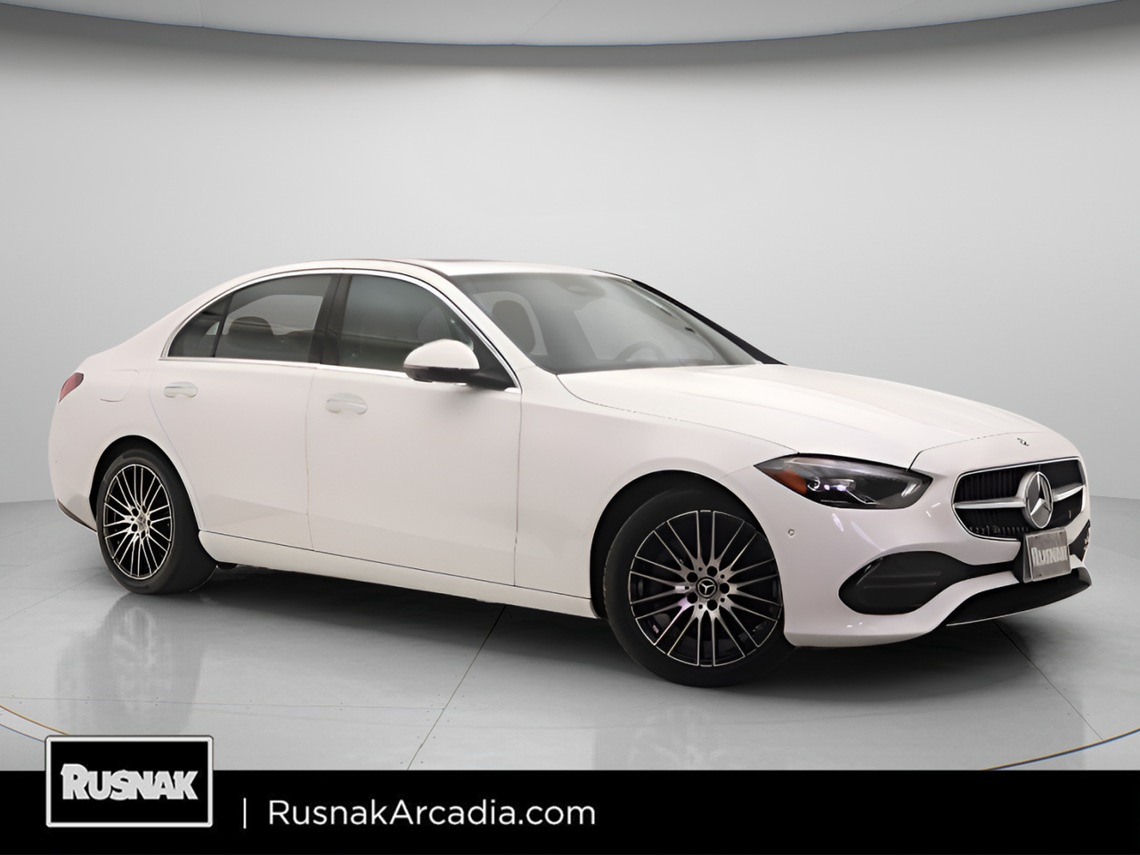 Polar White 2023 Mercedes-Benz C-Class C 300 RWD Sedan Rear-Wheel Drive 9-Speed Automatic