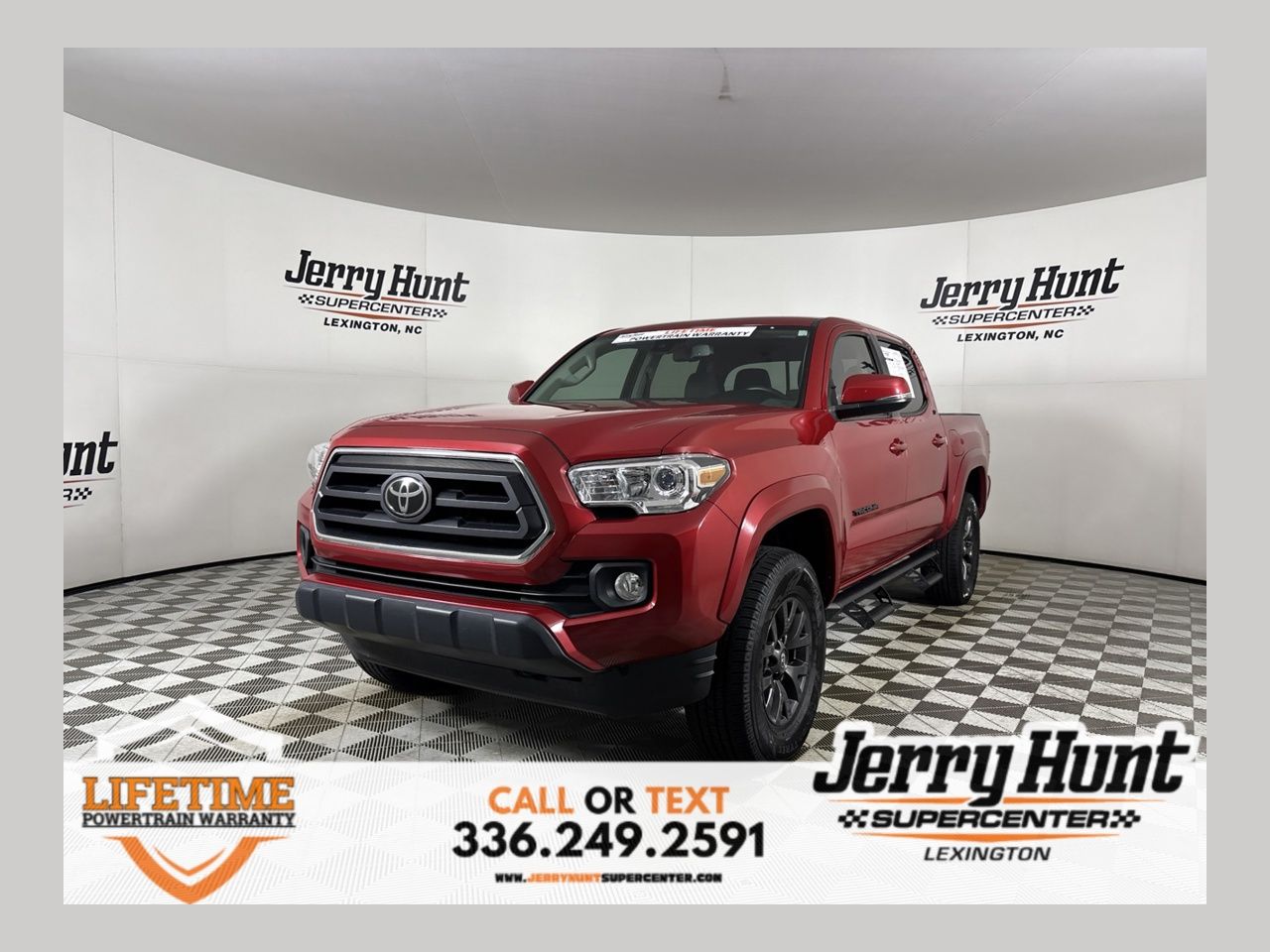 Barcelona Red Metallic 2023 Toyota Tacoma Pickup Truck Four-Wheel Drive 6-Speed Automatic