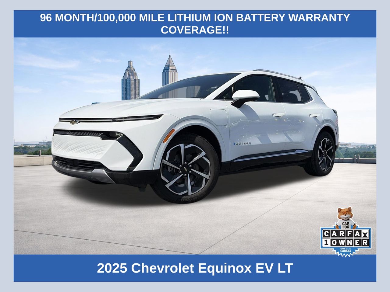 Summit White 2025 Chevrolet Equinox EV LT FWD SUV / Crossover Front-Wheel Drive 1-Speed Automatic
