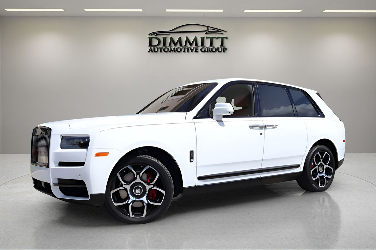 Arctic White 2023 Rolls-Royce Cullinan SUV / Crossover All-Wheel Drive 8-Speed Automatic