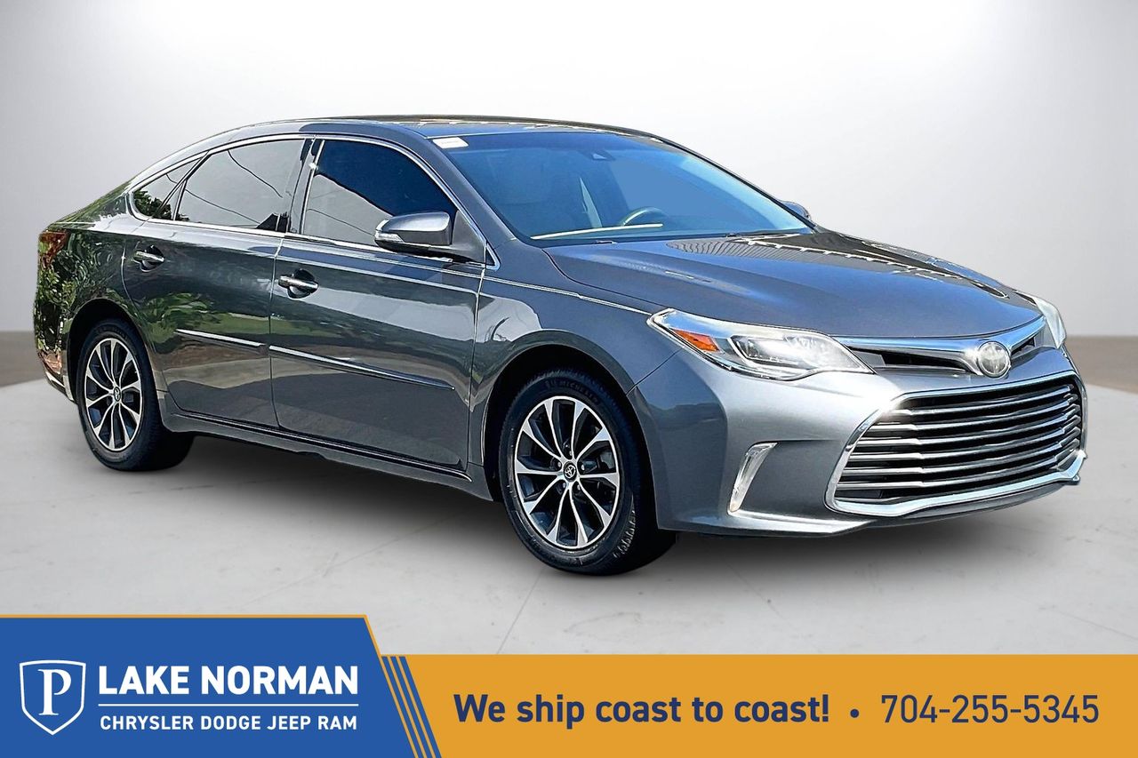 Magnetic Gray Metallic 2018 Toyota Avalon Sedan Front-Wheel Drive 6-Speed Automatic