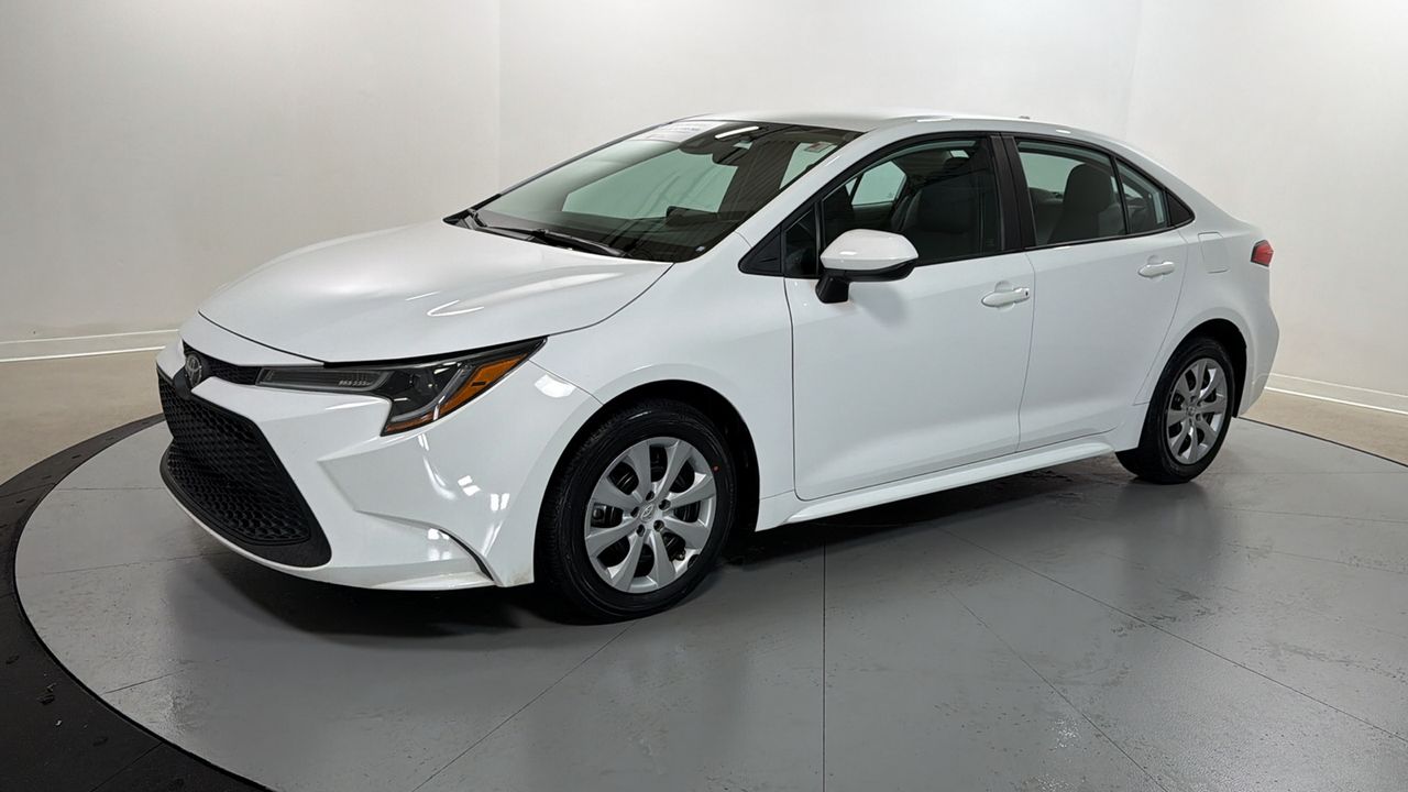 White 2022 Toyota Corolla Sedan Front-Wheel Drive Continuously Variable Transmission