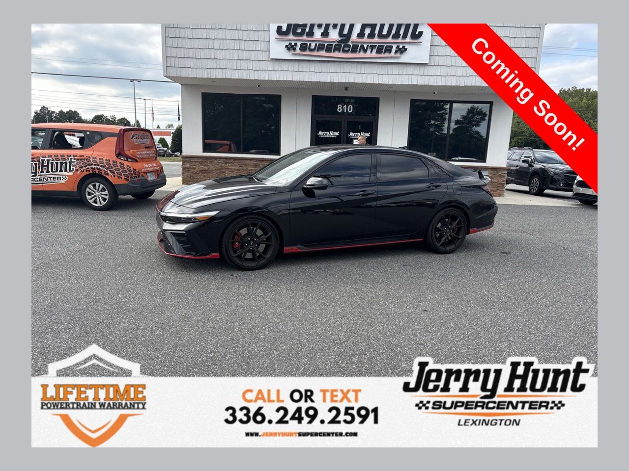 Abyss Black 2026 Hyundai Elantra N Sedan Front-Wheel Drive 6-Speed Manual