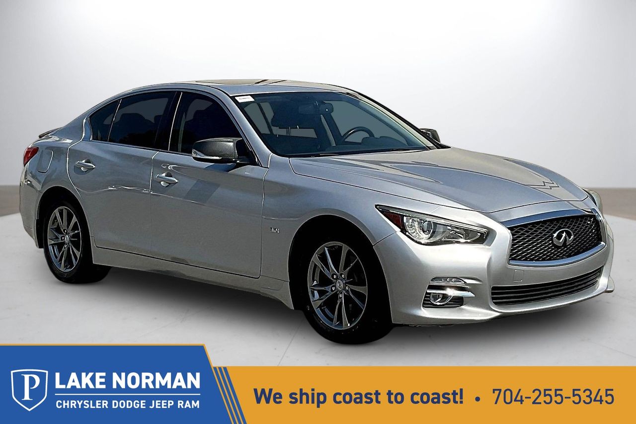 Gray (Liquid Platinum) 2017 INFINITI Q50 3.0t Signature Edition AWD Sedan All-Wheel Drive 7-Speed Automatic