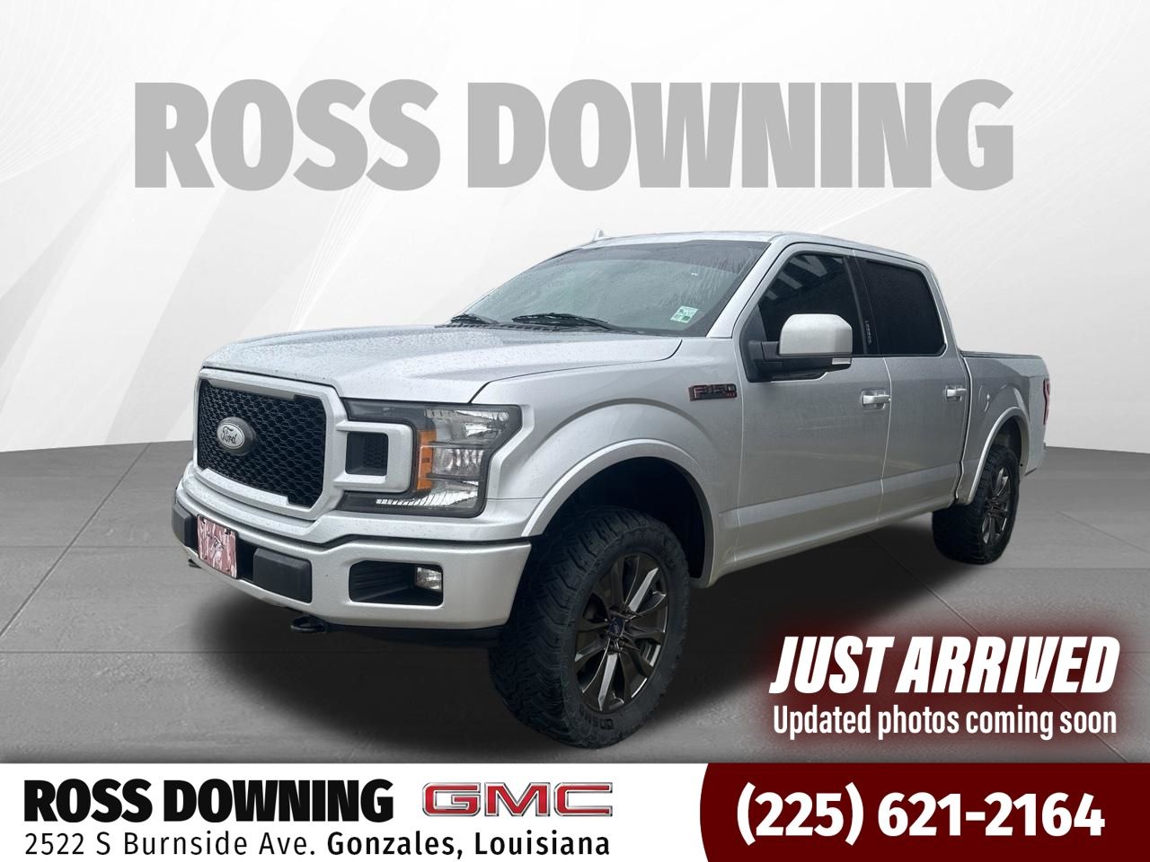 Ingot Silver 2018 Ford F-150 Pickup Truck Four-Wheel Drive Automatic