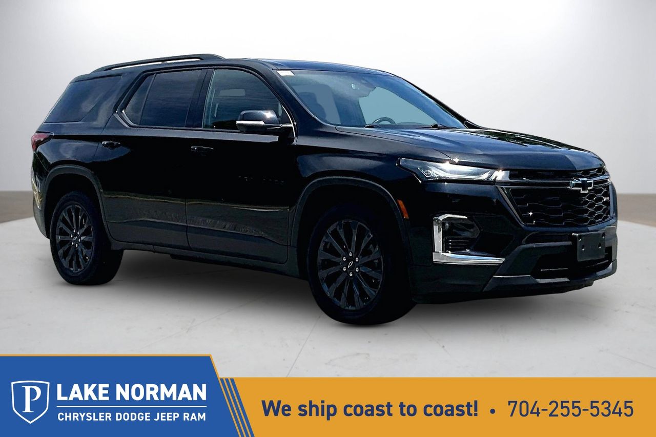Mosaic Black Metallic 2023 Chevrolet Traverse SUV / Crossover Four-Wheel Drive 9-Speed Automatic