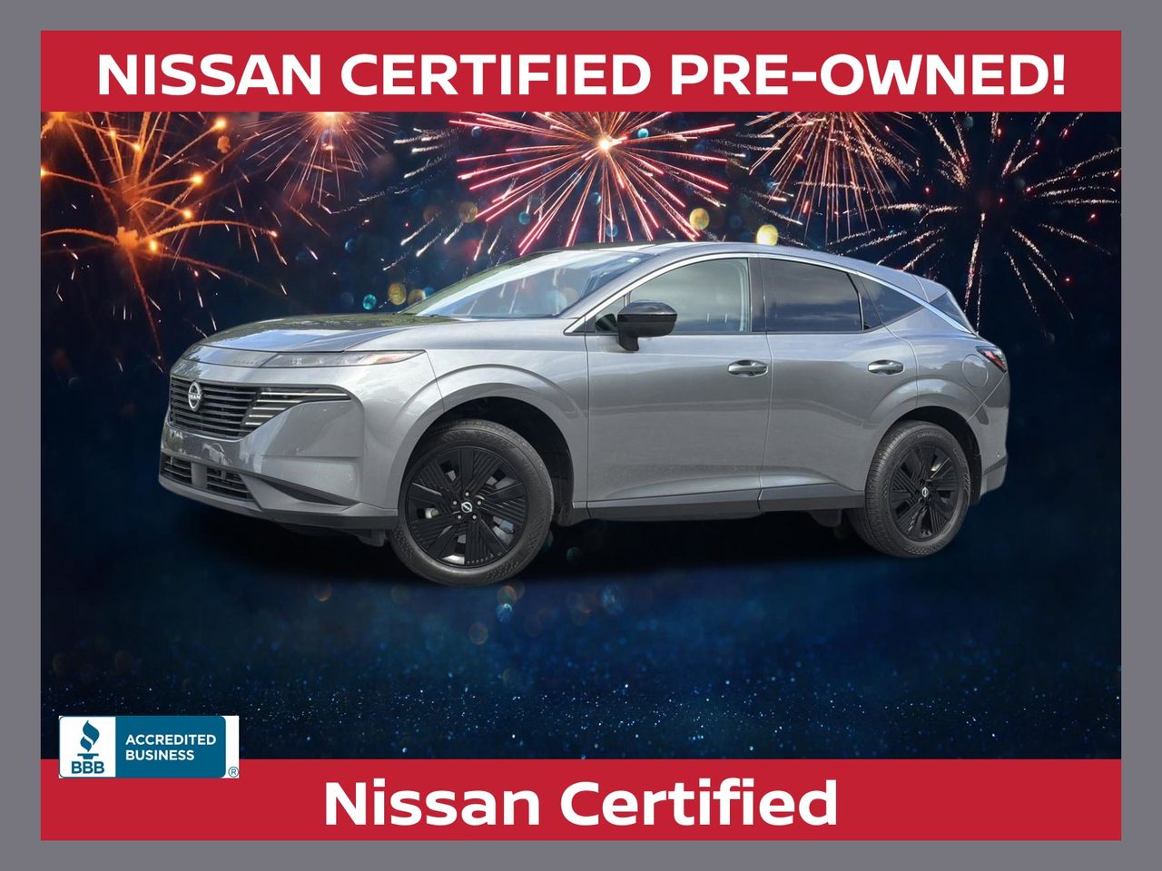 Gray (Gun Metallic) 2025 Nissan Murano SUV / Crossover Front-Wheel Drive 9-Speed Automatic