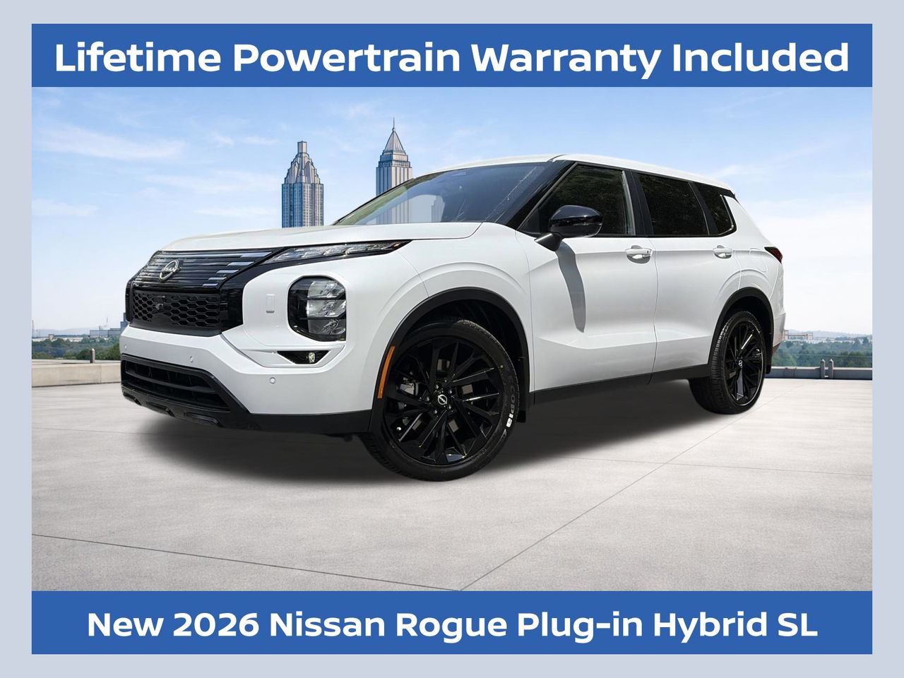 Alpine Frost 2026 Nissan Rogue Plug-In Hybrid SUV / Crossover All-Wheel Drive 1-Speed Automatic