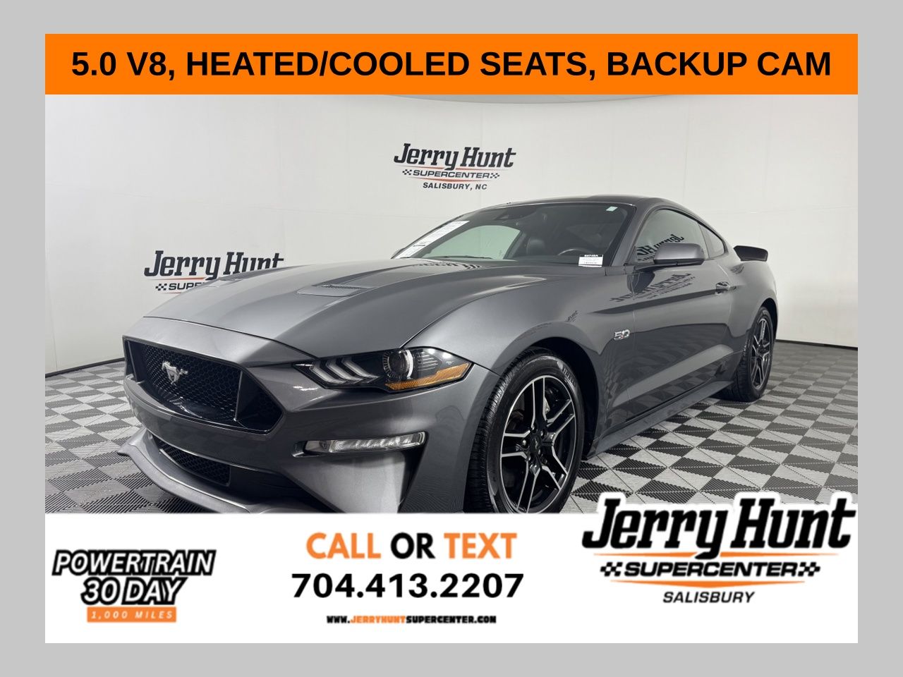 Gray Metallic 2022 Ford Mustang Coupe Rear-Wheel Drive Automatic