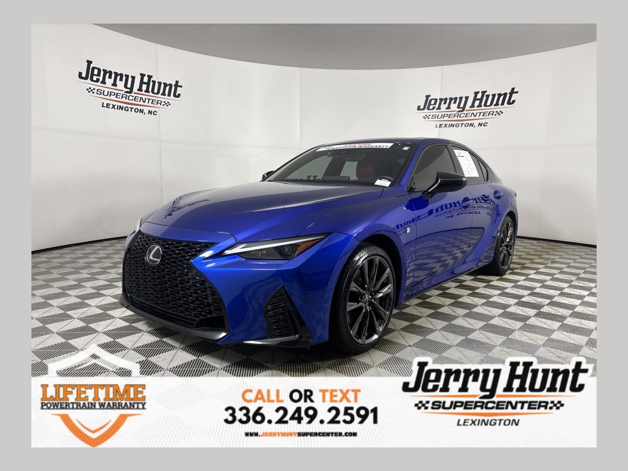 Blue 2025 Lexus IS Sedan 6-Speed Automatic