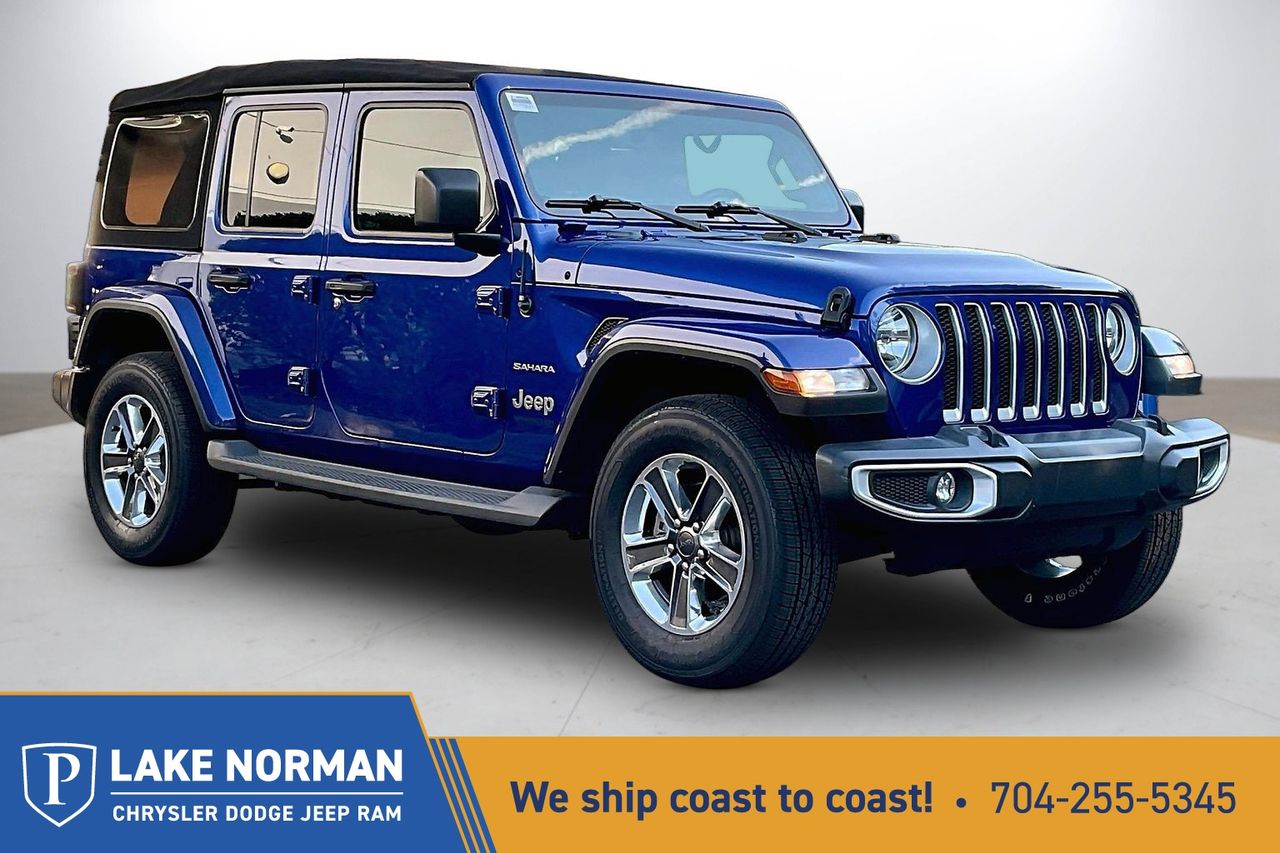 Ocean Blue Metallic Clearcoat 2020 Jeep Wrangler SUV / Crossover Four-Wheel Drive 8-Speed Automatic