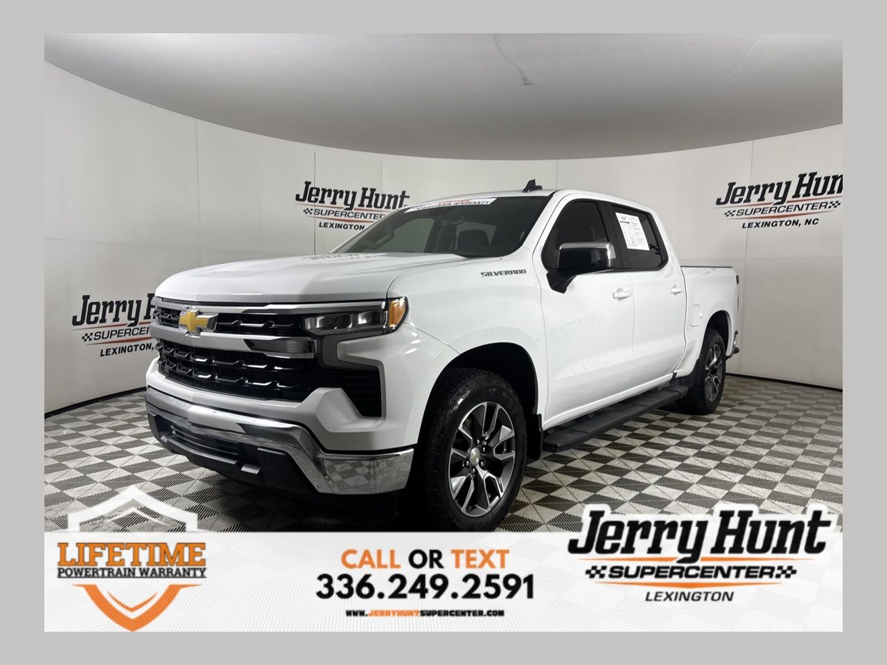 Summit White 2024 Chevrolet Silverado 1500 Pickup Truck 4X2 Automatic
