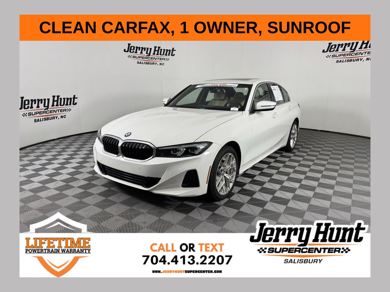 Alpine White 2025 BMW 3 Series Sedan Rear-Wheel Drive 8-Speed Automatic