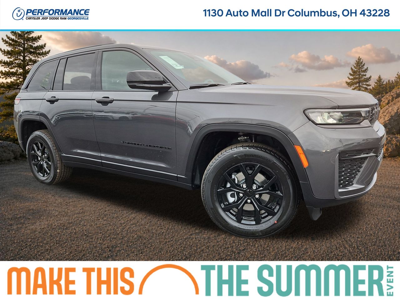 Baltic Gray Metallic Clearcoat 2026 Jeep Grand Cherokee SUV / Crossover Four-Wheel Drive 8-Speed Automatic