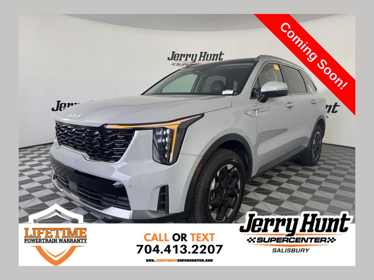 Wolf Gray 2024 Kia Sorento SUV / Crossover All-Wheel Drive 8-Speed Automatic