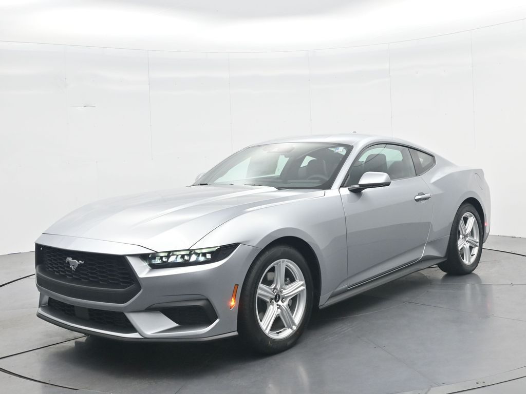 Silver Metallic 2026 Ford Mustang Coupe Rear-Wheel Drive Automatic